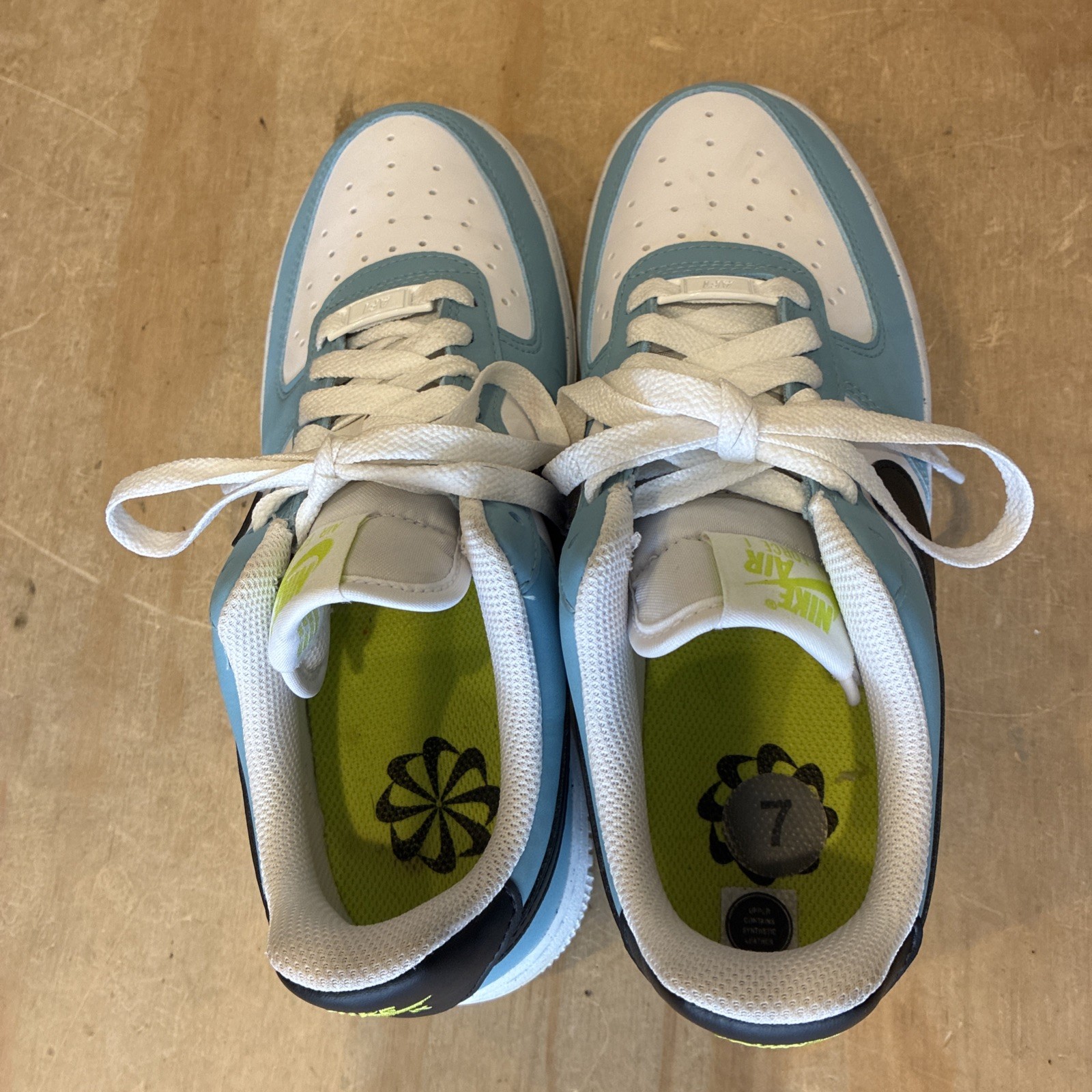 M038) Nike Air Force 1 ’07 Next Nature Blue/White HJ9571-400 Women’s Size 7
