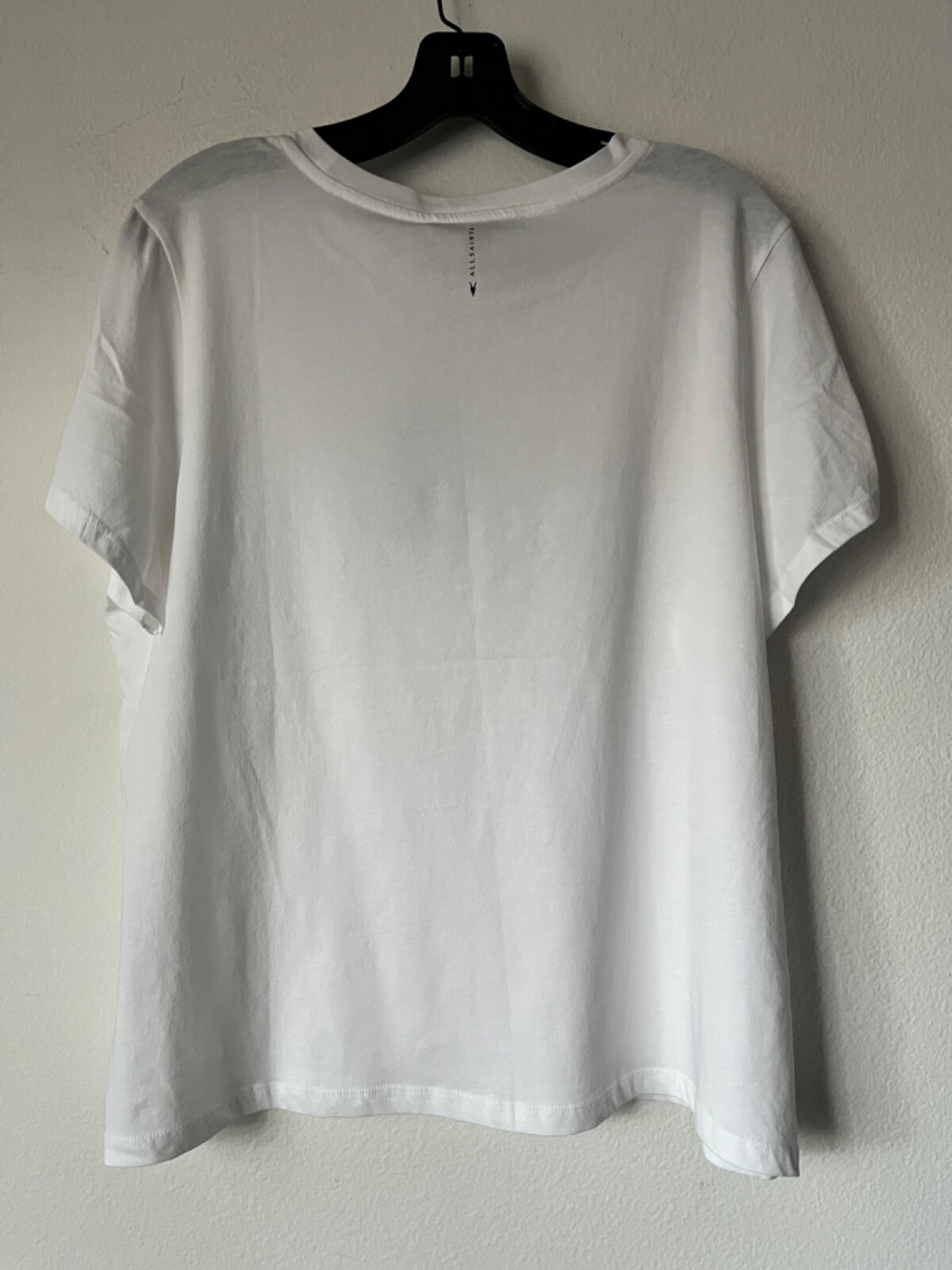 NWT Cotton AllSaints Short Cold Shoulder Sleeve T-Shirt Sz S, L