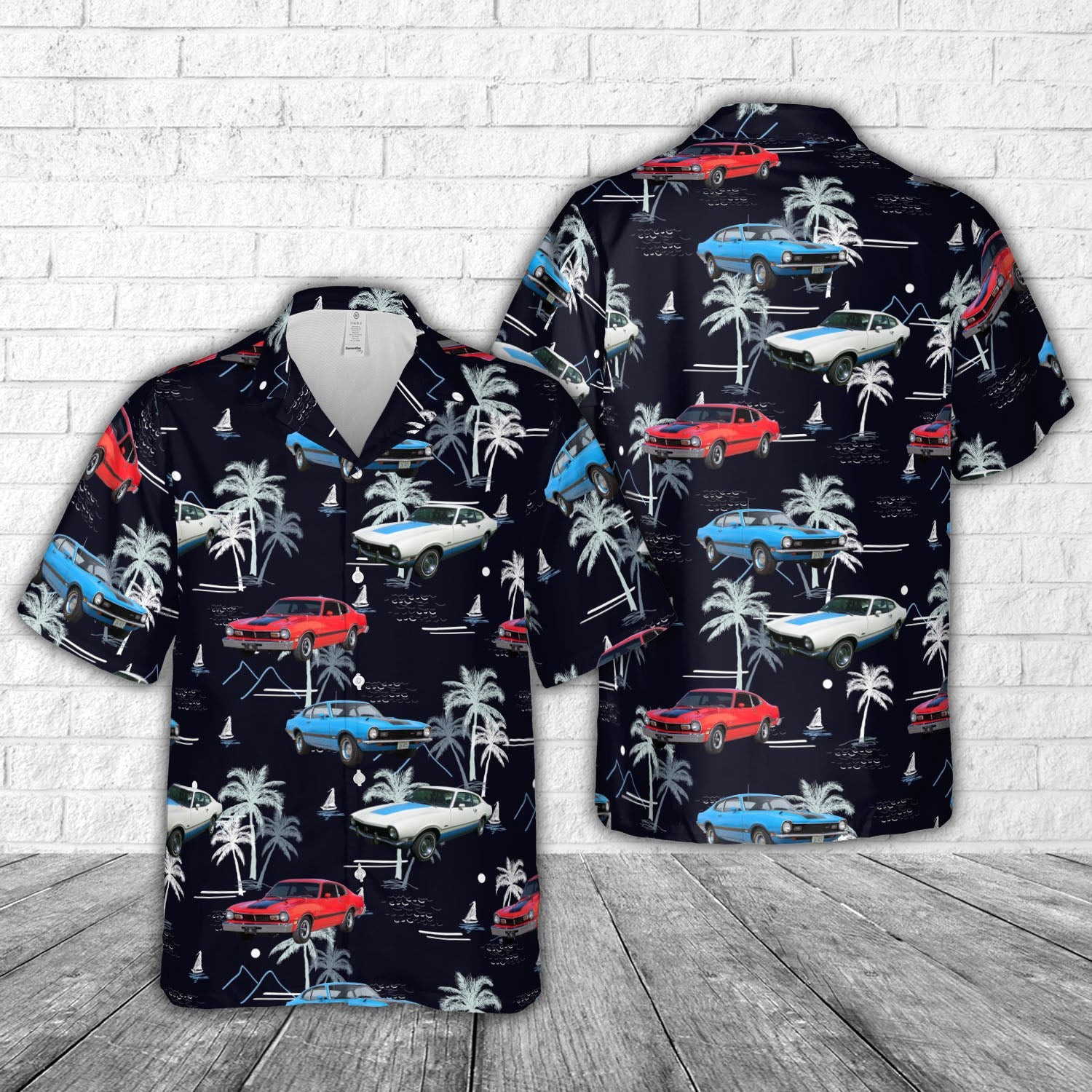 Ford Maverick 1970 1977 Hawaiian Shirt