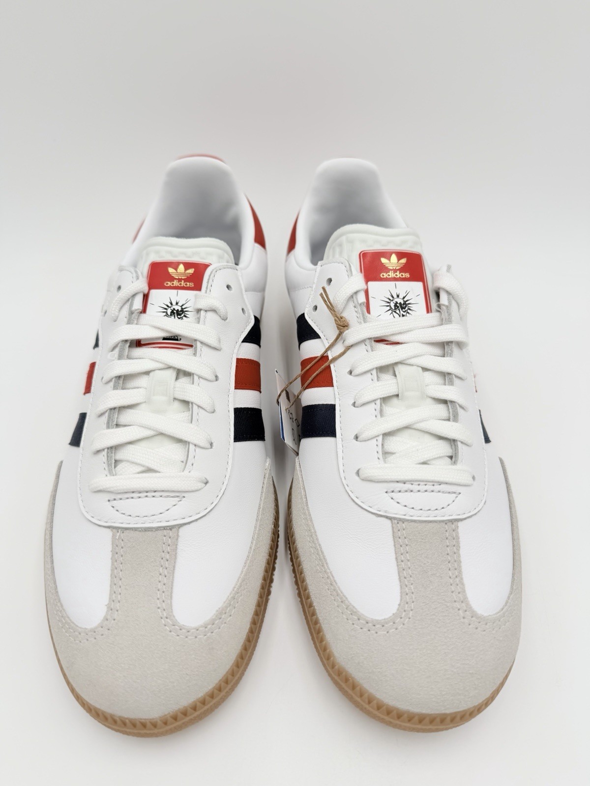 Adidas Samba OG FIFA World Cup 2026 Size M5.5/W6.5 White Red Blue Gum |HQ4950|
