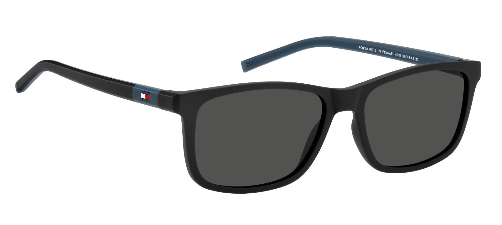 Tommy Hilfiger TH 2244/S 003 (IR) Matte Black/Grey Cal. 51 (Kids) Sunglasses
