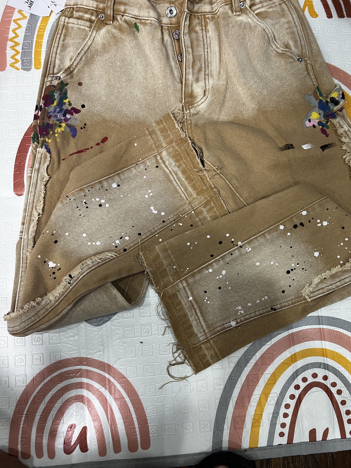 Gallery Dept Paint Splatter Heavy Weight Carpenter pants Size 30