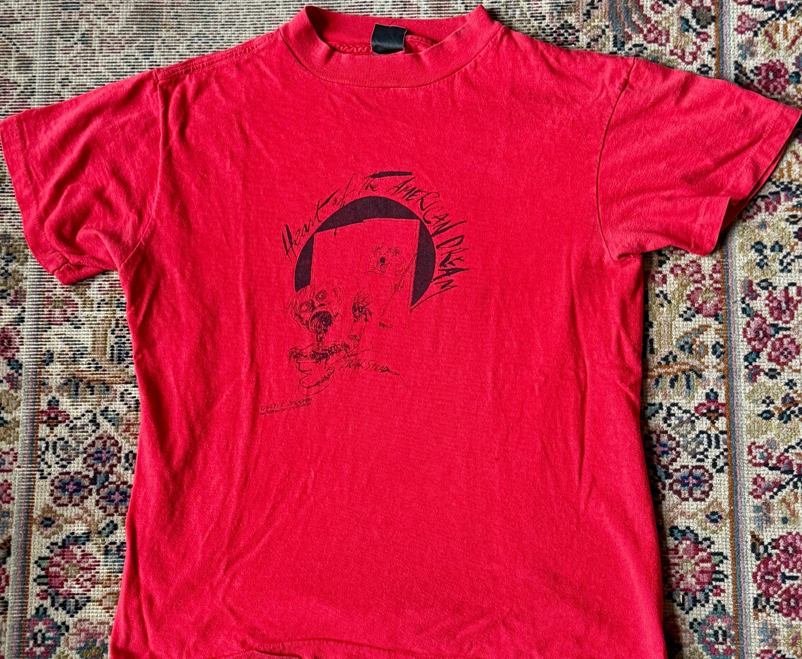 Ralph Steadman HEART OF THE AMERICAN DREAM 1971 T shirt Hunter Thompson pal M