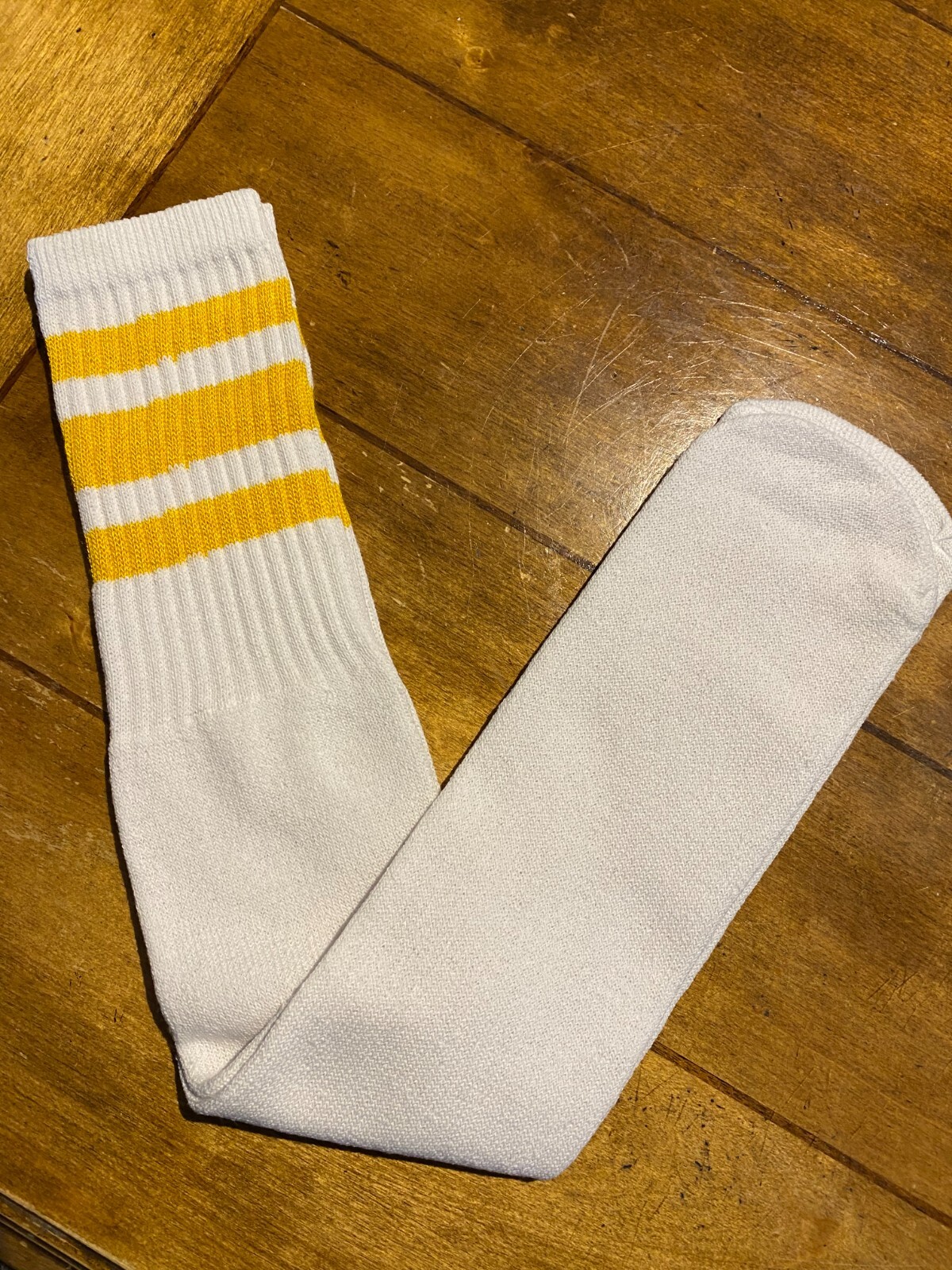 1-Pair TUBE SOCKS STRIPED 24 INCHES LONG SOCKS OLD SCHOOL