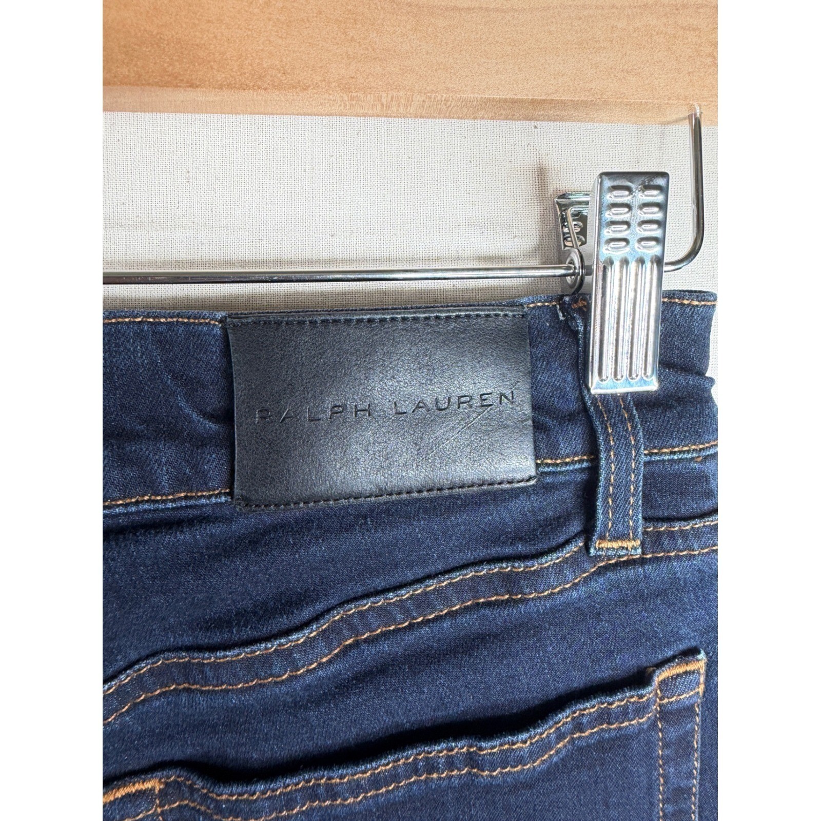 Ralph Lauren Black Label 105 Skinny Jeans size 28 Dark Blue