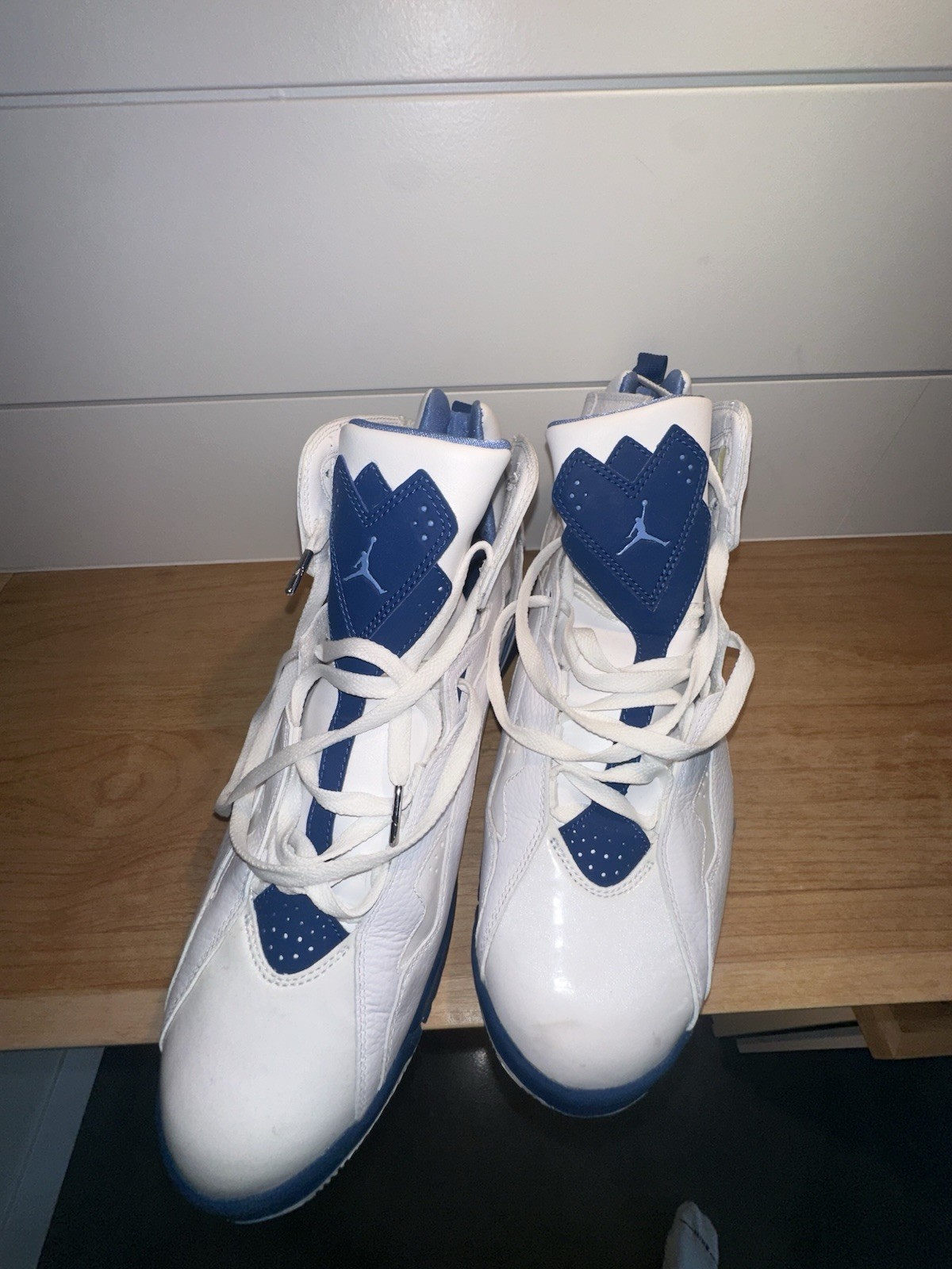 Nike Jordan True Flight White University Blue Men’s Size 14 342964-141