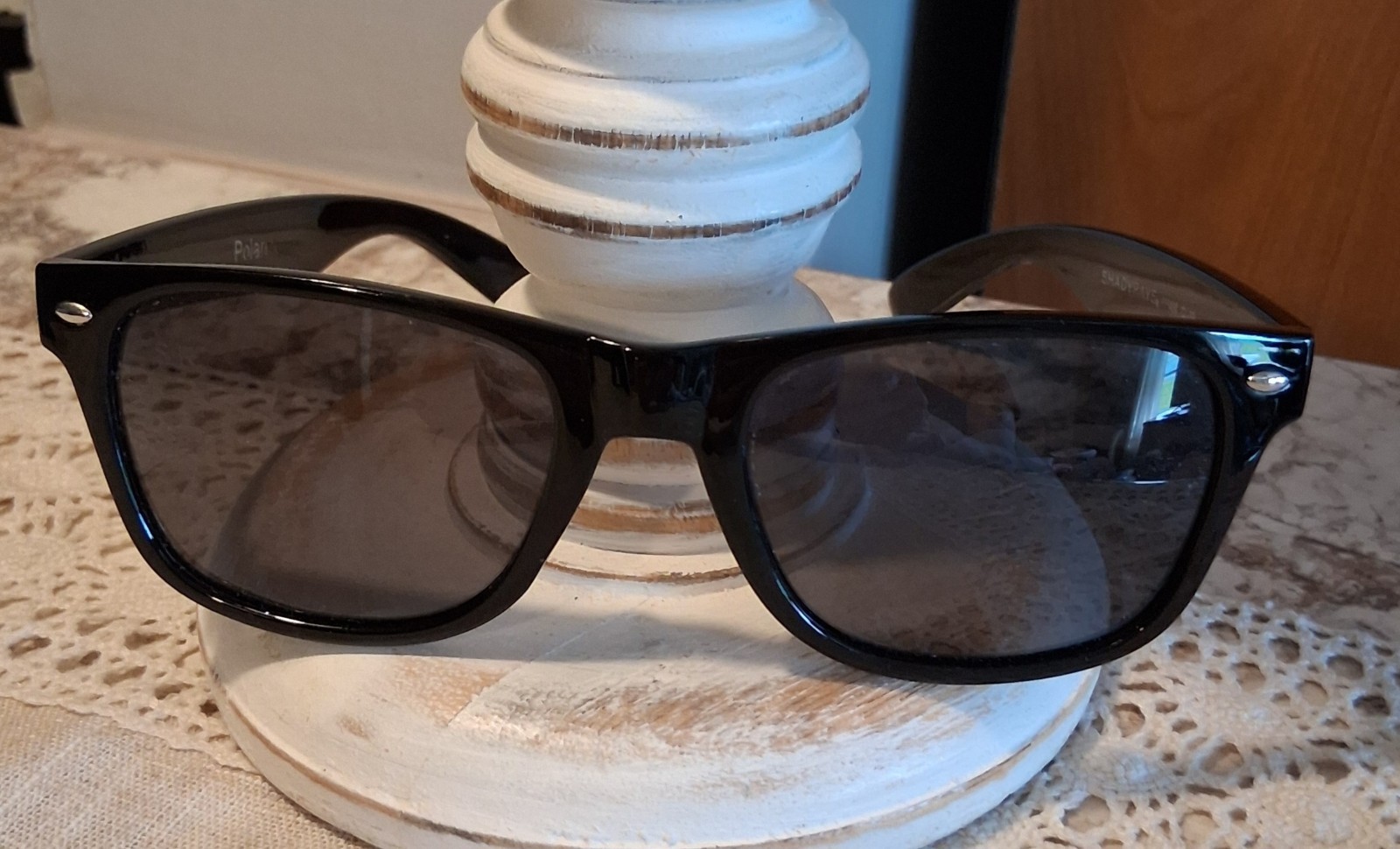 ShadyRays CL-39 Polarized Black UV400 Square Unisex Sunglasses NO Scratches