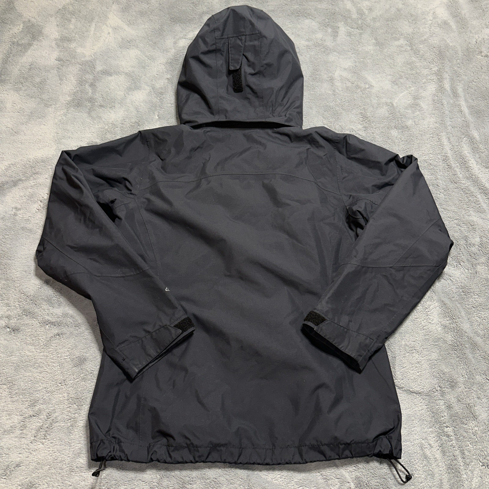 Columbia Interchange Jacket Medium Omni-Tech Waterproof Removable Hood Double Zi