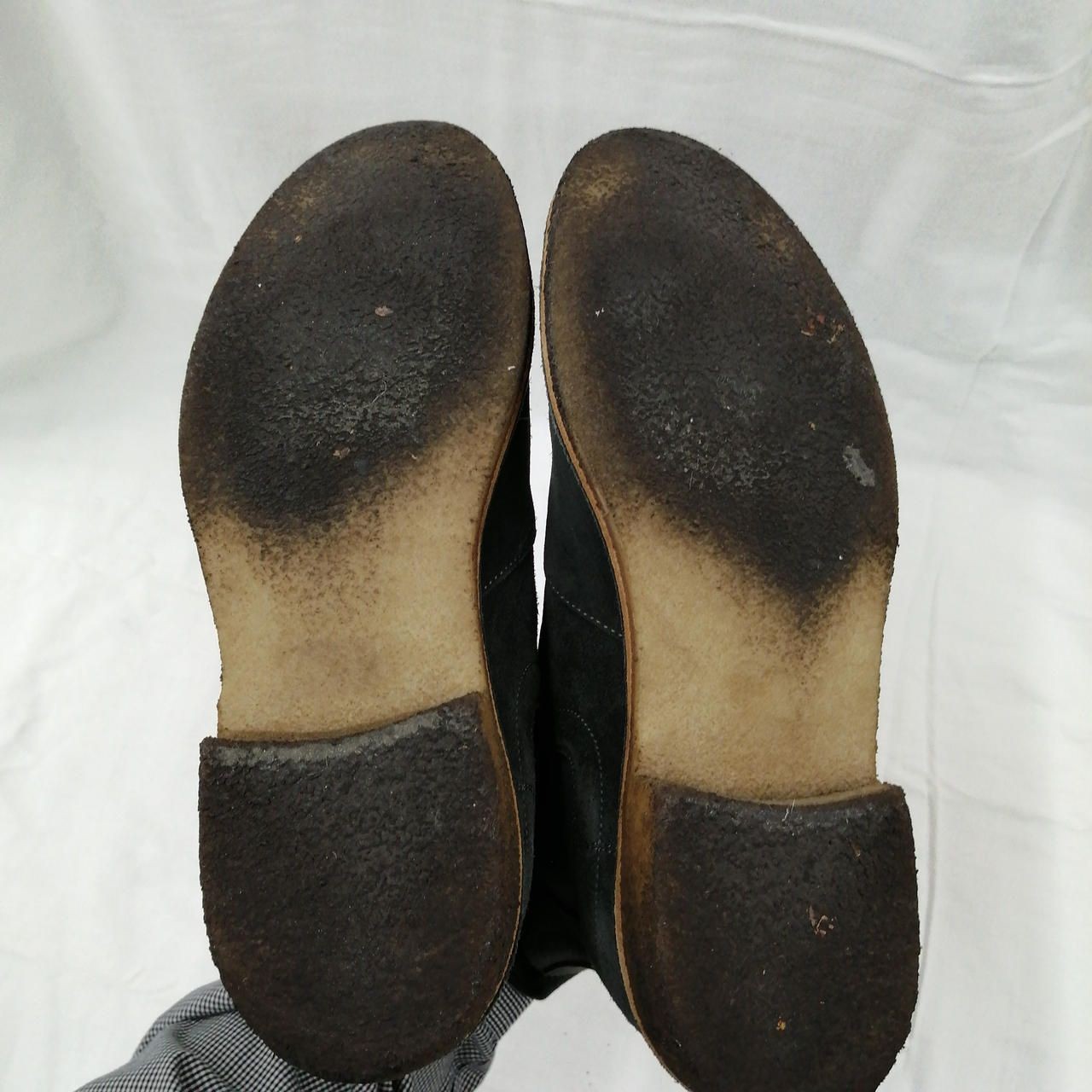 BOTTEGA VENETA SUEDE BOOTS Unknown.Gray Used