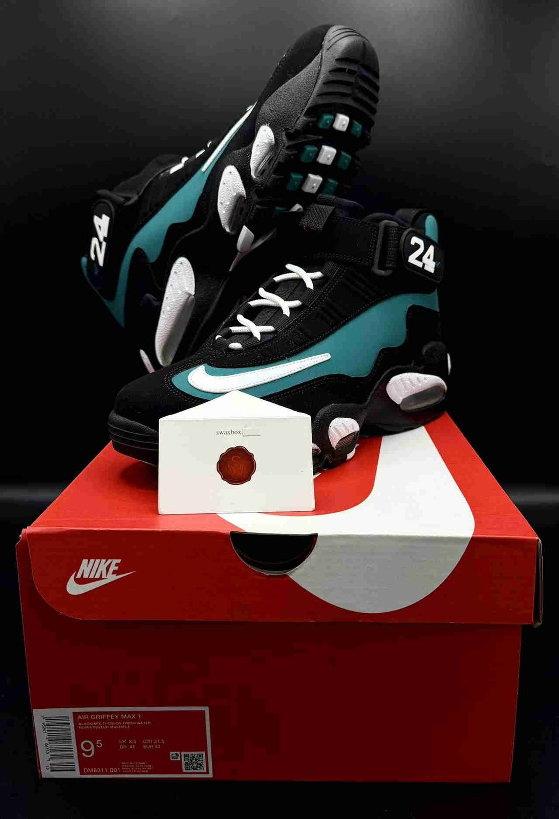 Nike Air Griffey Max 1 Black Freshwater 2025 DM8311-001 Men Size
