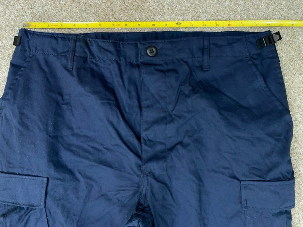 Propper Pants Men’s Large 38×32 Blue Uniform BDU Ripstop Tactical Army Cargo NEW