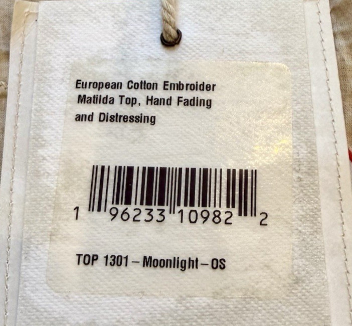 NWT Magnolia Pearl SOLD OUT Embroidery 💕Matilda Top – Moonlight One Size