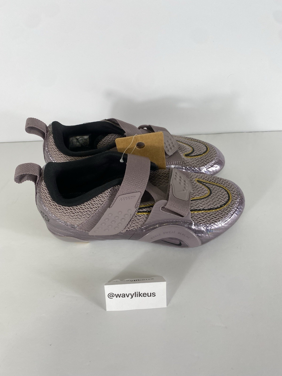 NIKE SuperRep Cycle 2 Next Nature Purple Smoke Size US 6.5 Women’s DQ4680-500