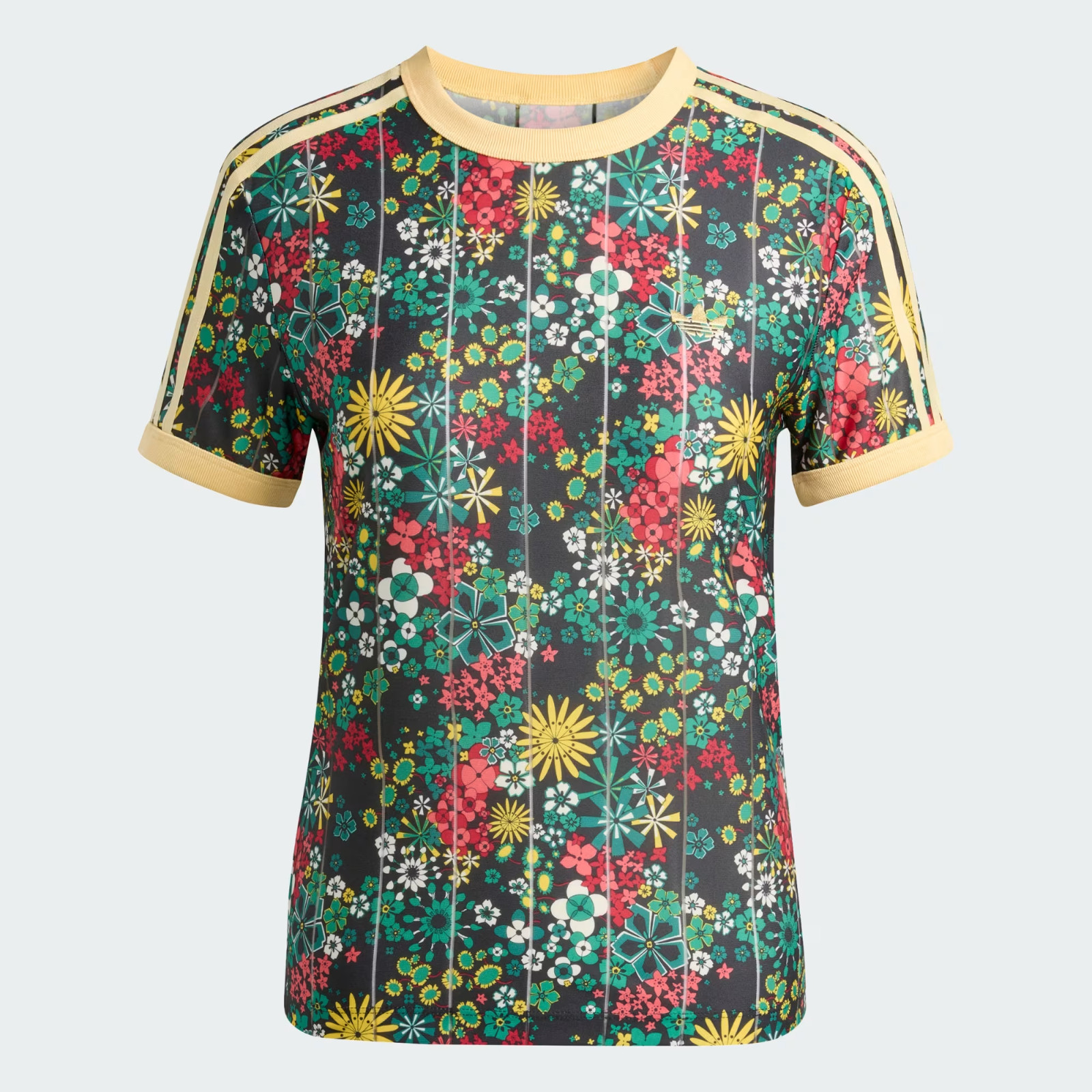 adidas Women’s Originals adidas x Liberty London Cali 3-Stripe Tee KD5560