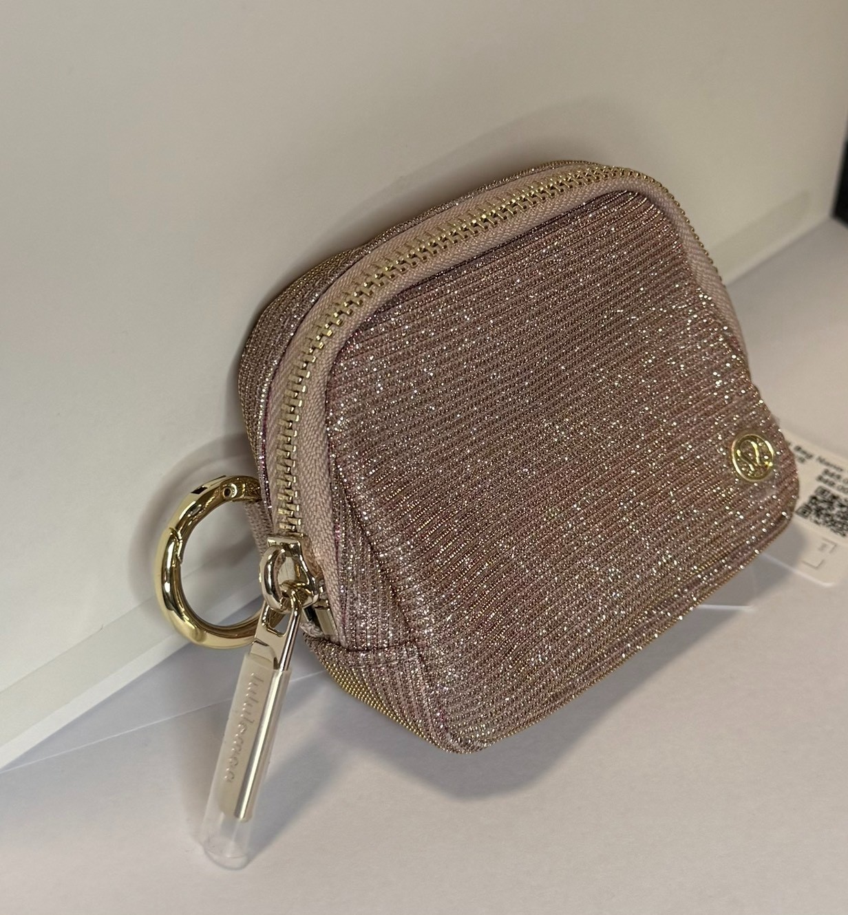 Lululemon Everywhere Belt bag Nano *Glitter* Pink Brand New w Tag Fast shipping