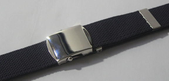 NEW ADJUSTABLE 56″ INCH ASSORTED CANVAS MILITARY WEB UNIFORM BELT CHROME BUCKLE
