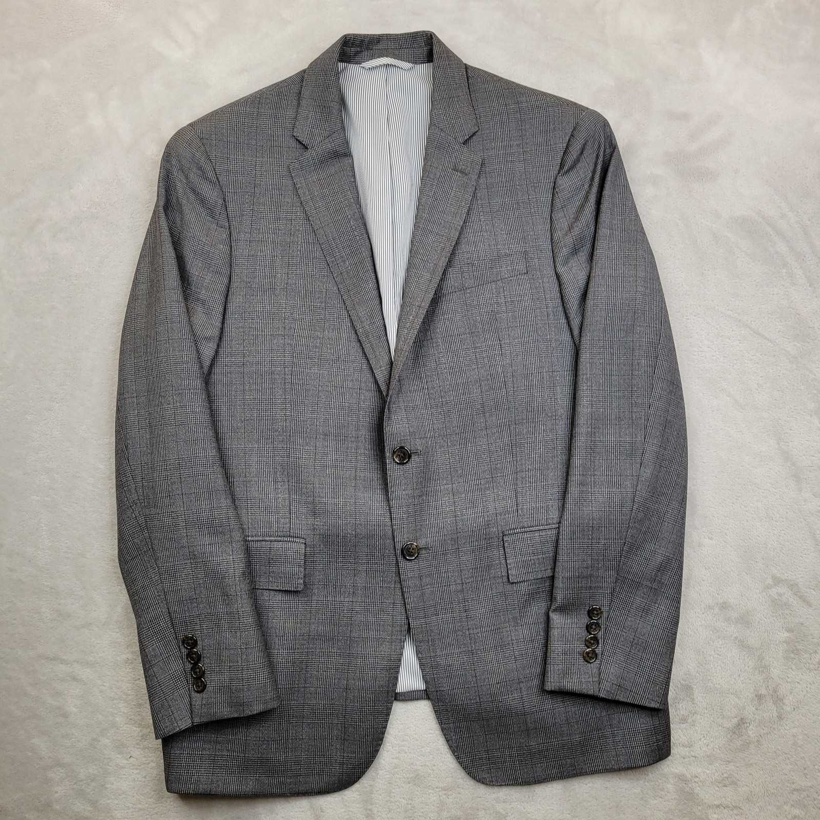 Todd Snyder Blazer Mens 42 Gray Wool Mayfair Fit Plaid Sport Coat Jacket Canada
