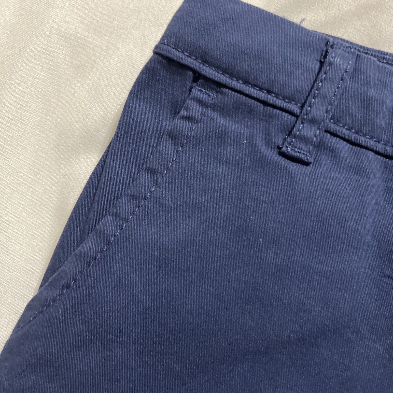 Carter’s 4T/4A Navy Solid Adjustable Waist Shorts 98% Cotton/2% Elastane NWT