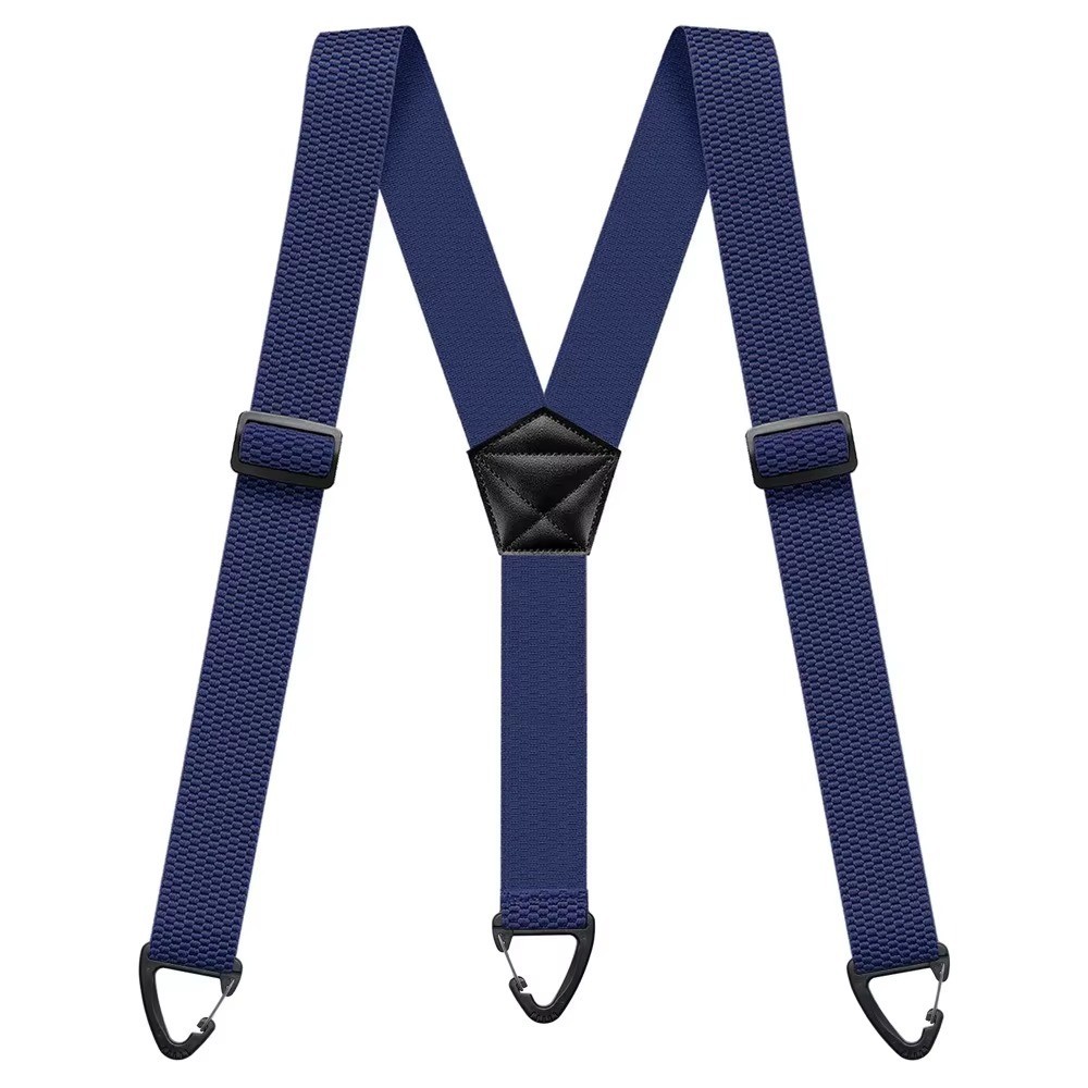 Heavy Duty Elastic Suspenders for Men Trouser Pants Braces Strap Work Belt
