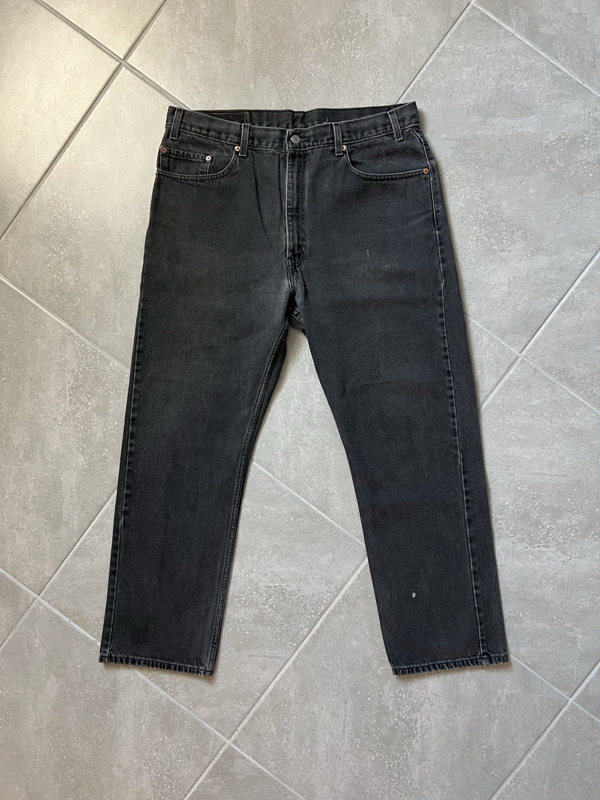 Vintage Levis Jeans 505 Mens 36×30 Straight Leg Faded 1999 Made In Guatemala