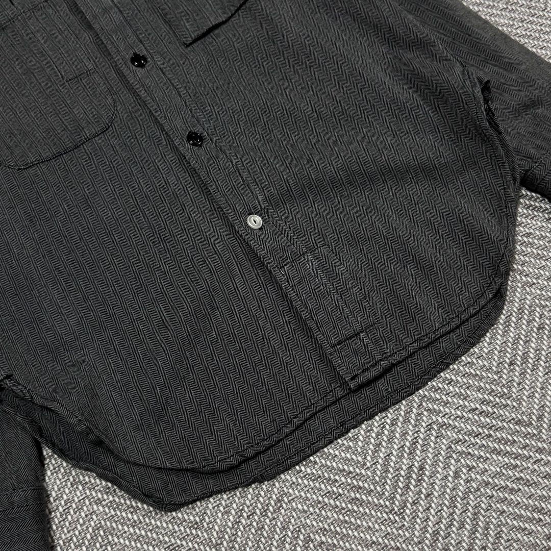 Engineered Garments Herringbone Work Shirt Gray Charcoal XS Japan F/S