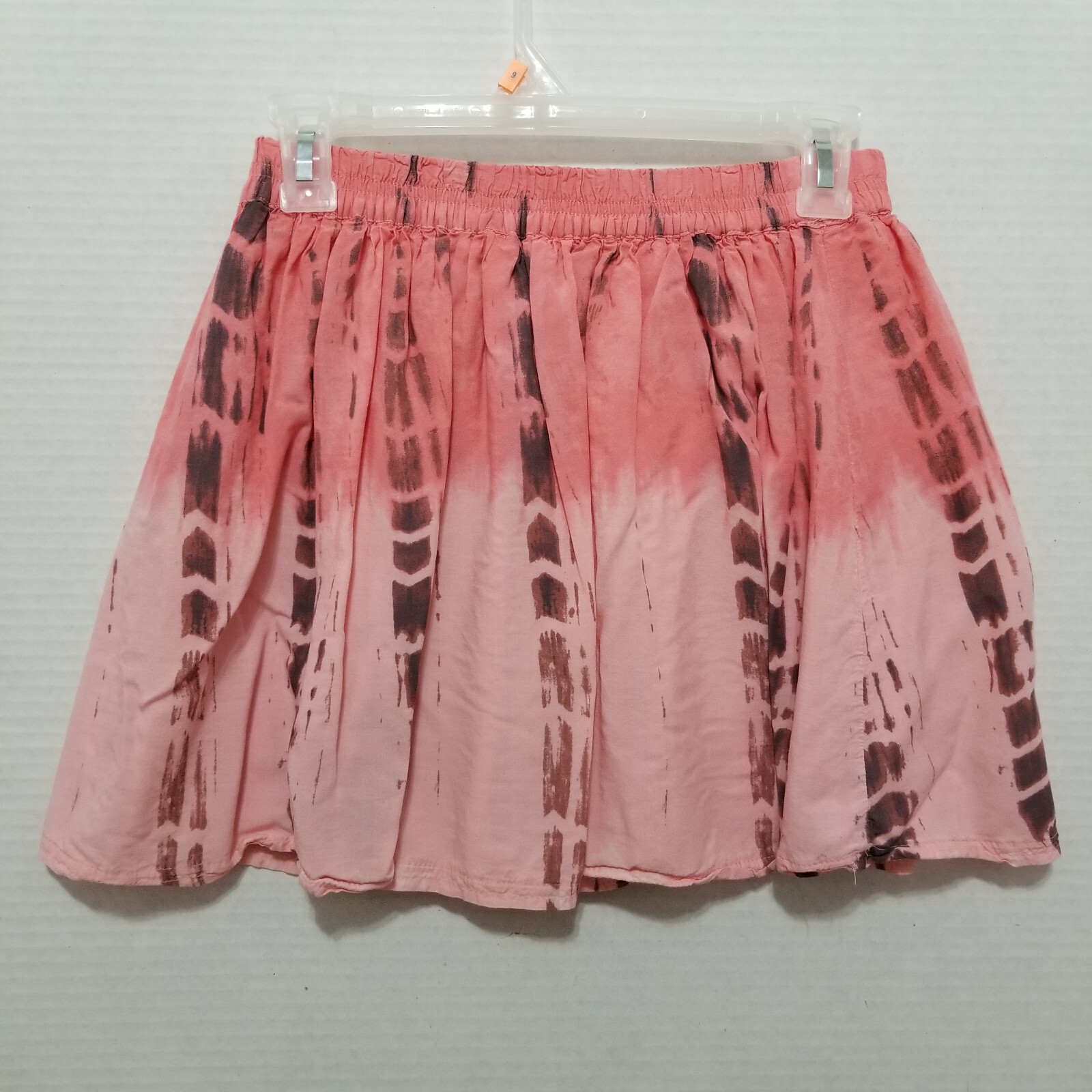 American Eagle skirt Small tie dye batik dip dye ombre mini boho elastic wais