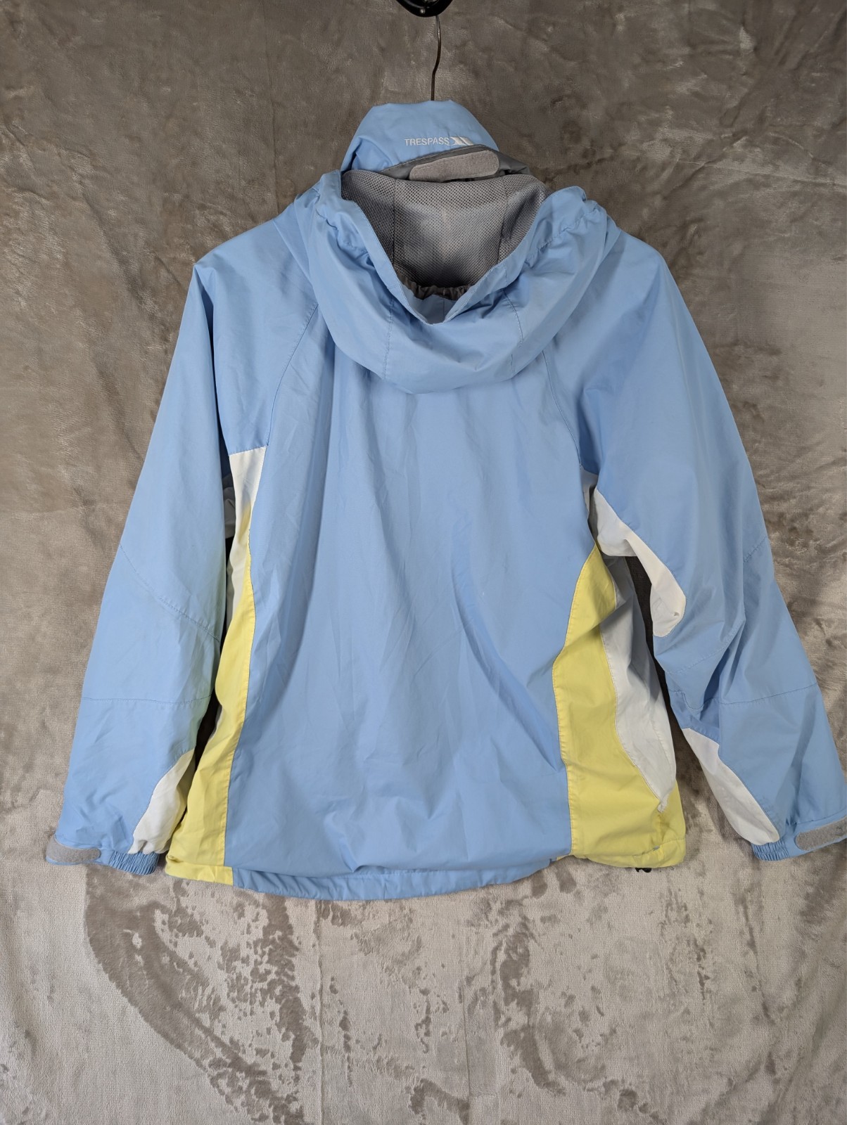 Trespass Womens Jacket M Blue Waterproof Breathable Windproof Coat Serpent DL143