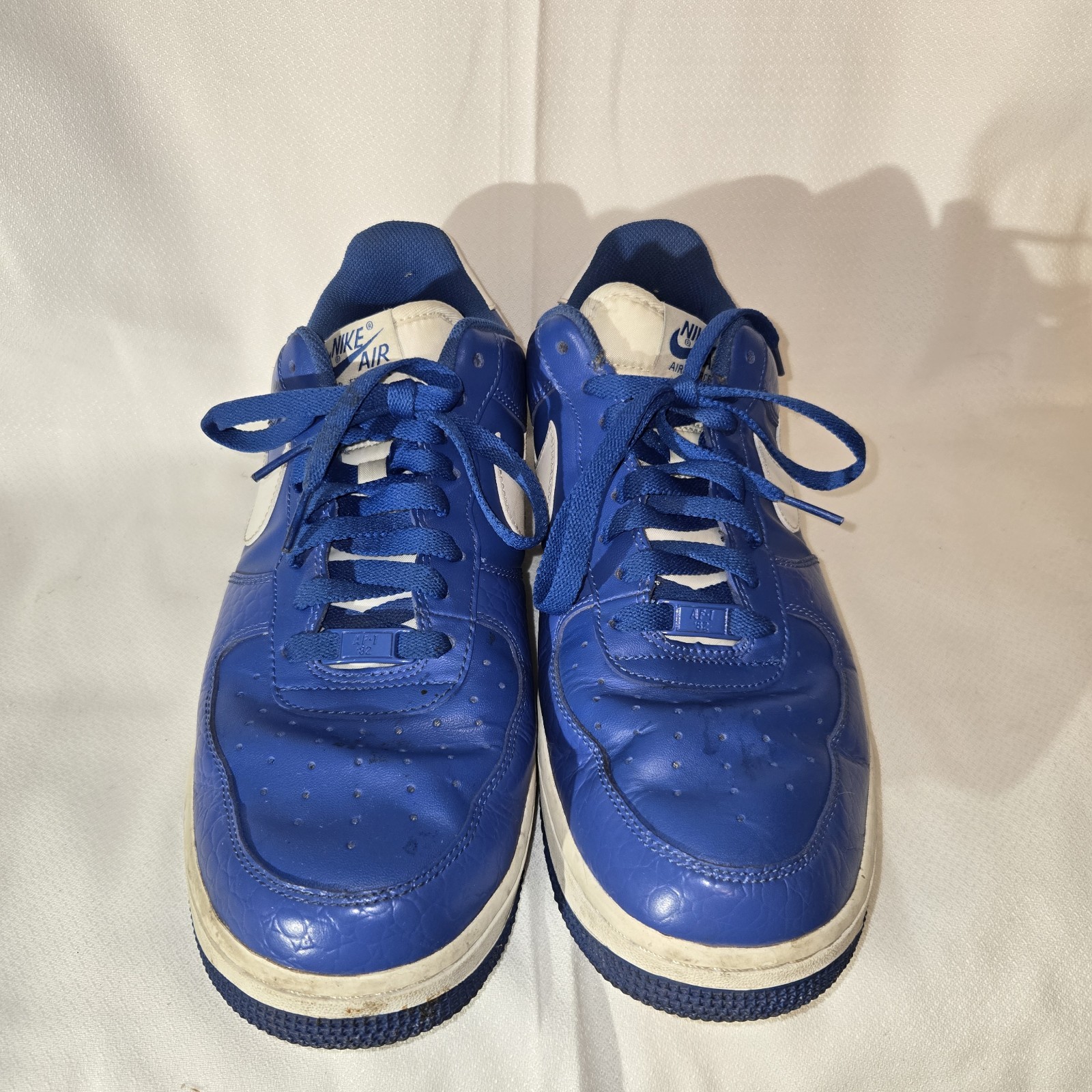Nike Air Force 1 ’07 Varsity Royal/White Low Top Sneakers 315122-408