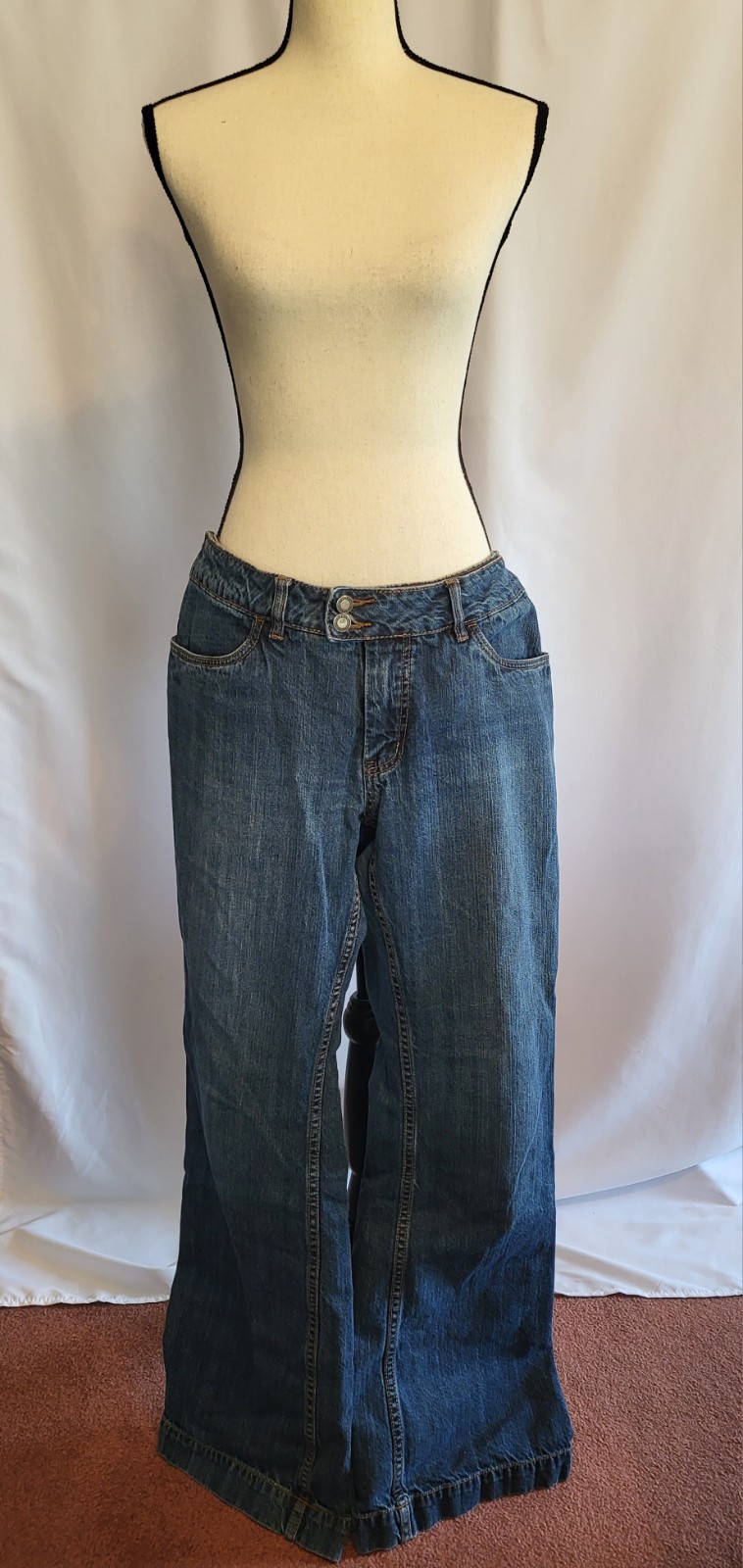 STETSON – Women’s City Trouser 214 Flared Jeans Sz 12 Reg Bootcut
