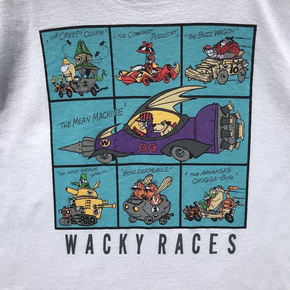 Vintage 90s Wacky Races Unisex Cotton Gift For Fan S to 5XL T-shirt UR289