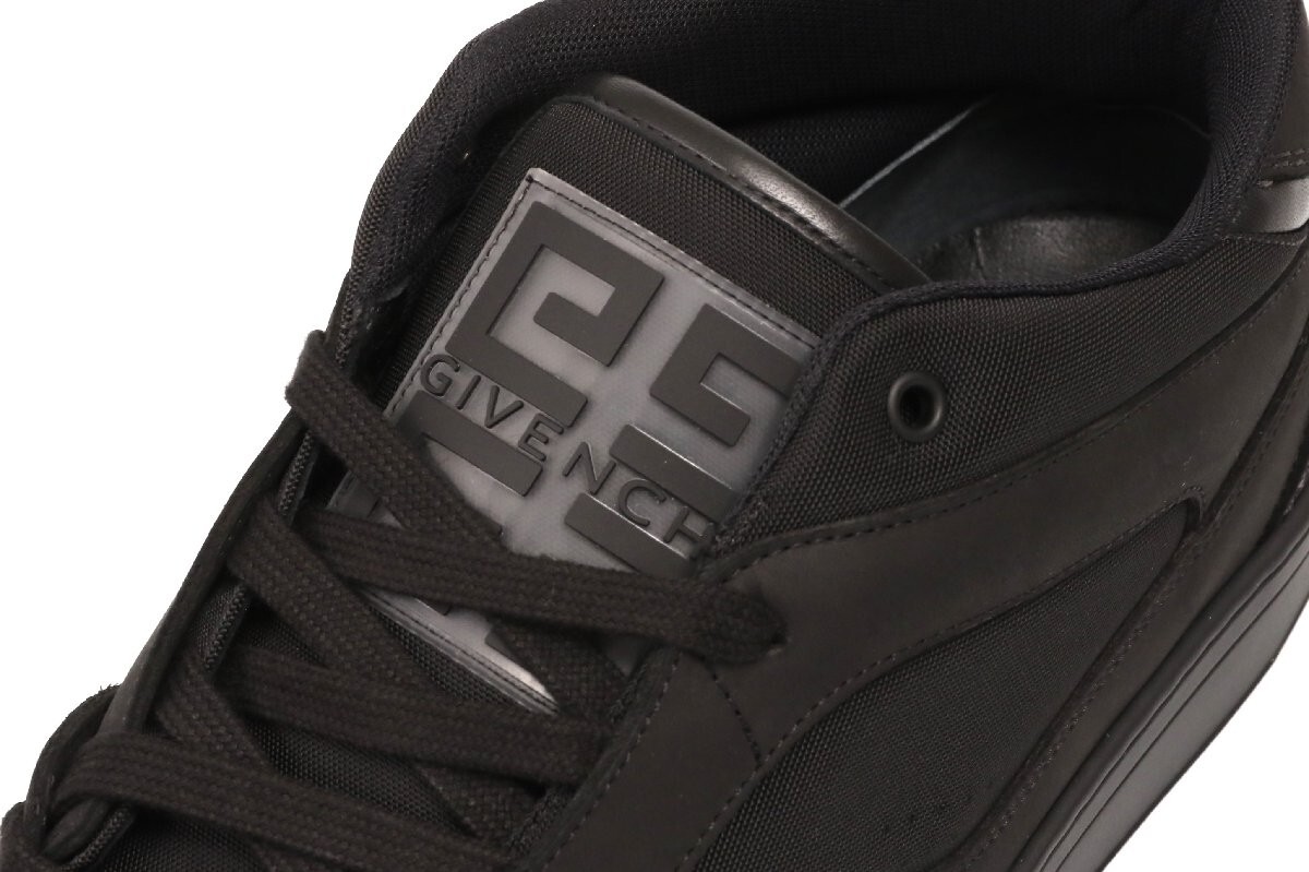 GIVENCHY Skate sneakers in nubuck and synthetic fiber BH009KH1QA 001 BK size44