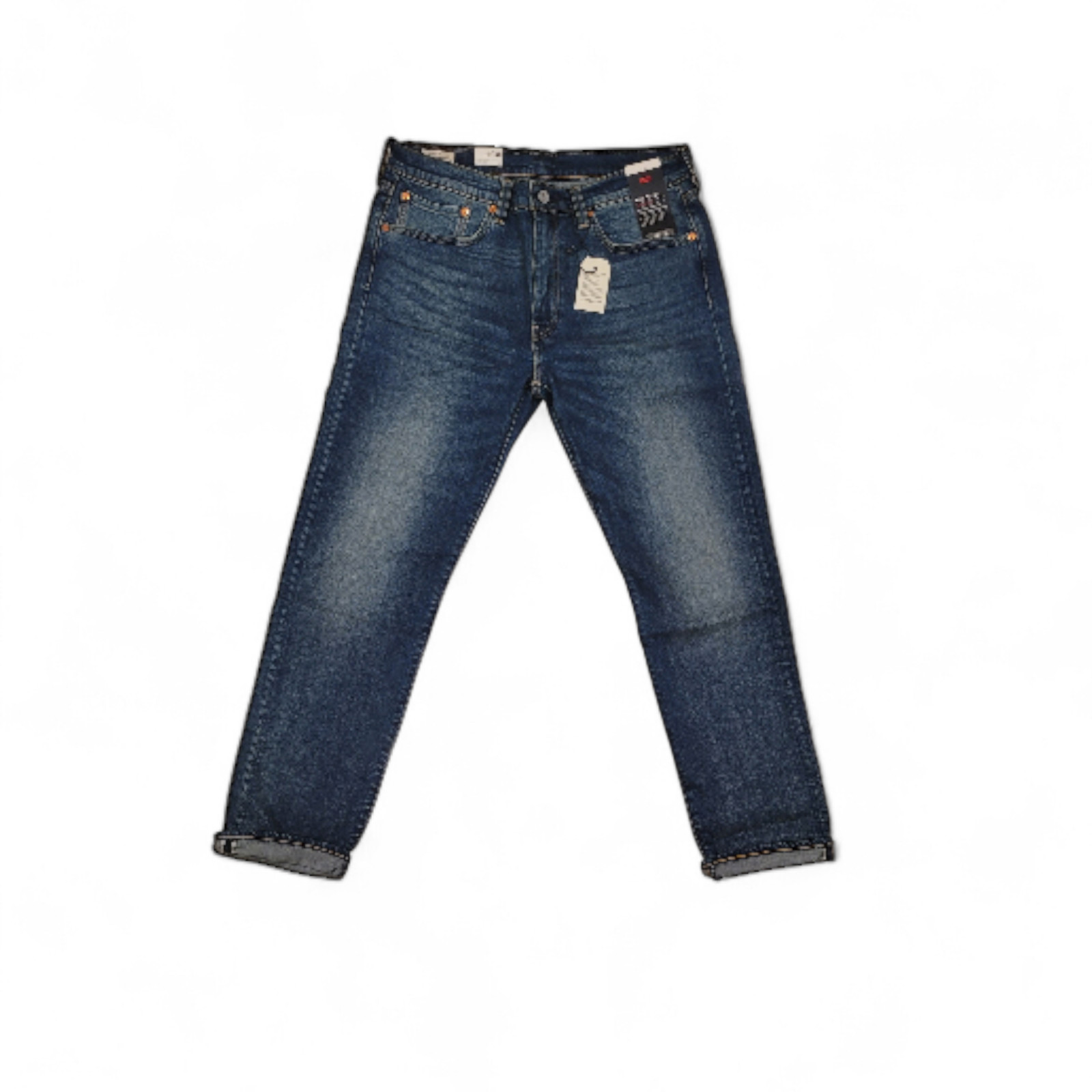 Levi’s Men’s 502 Taper Fit Premium Selvedge Jeans Blue Green 295071449
