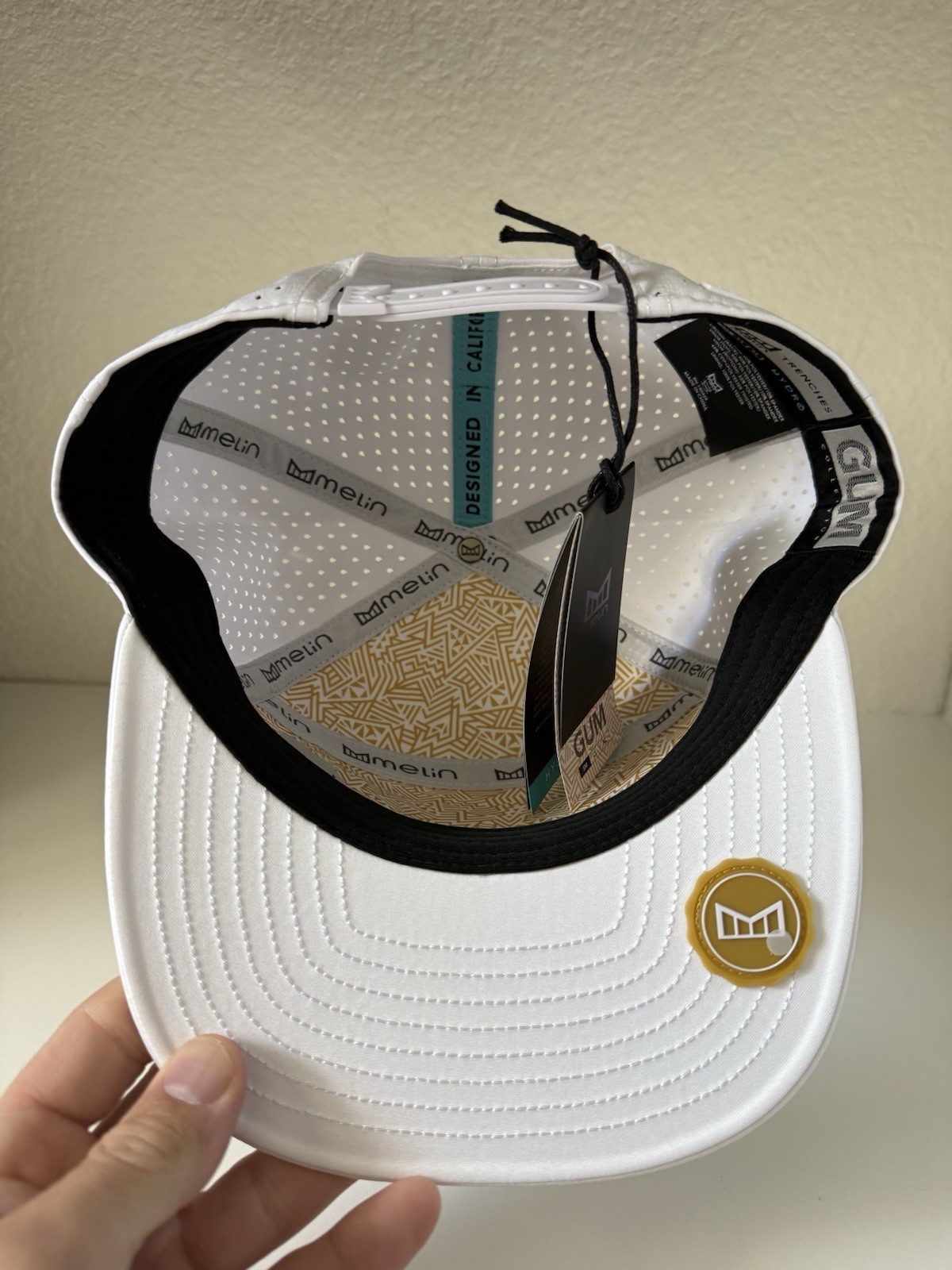 Melin Trenches Hat White/Gum