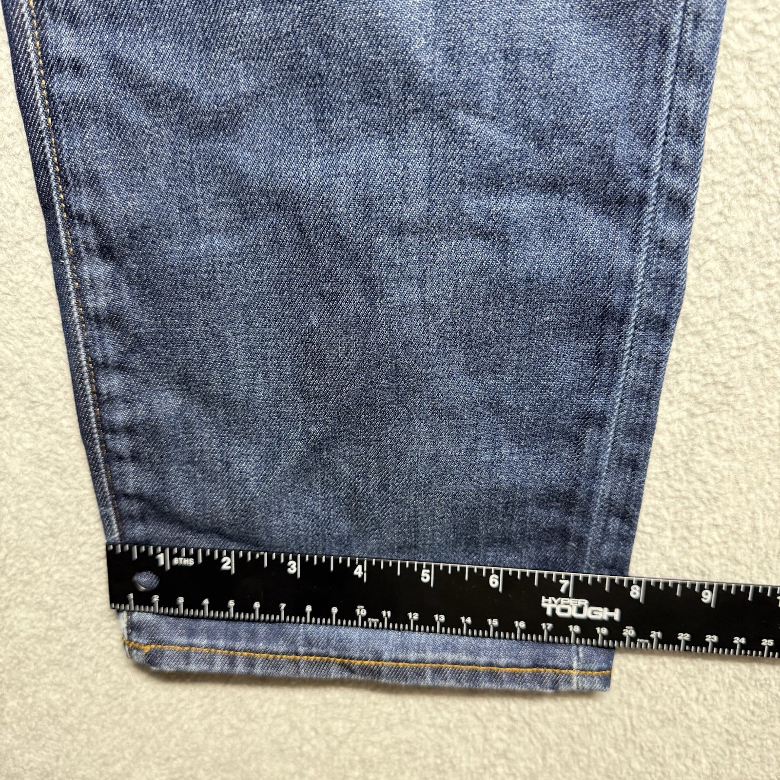 G Star RAW Jeans Men 32×30 Blue 3301 Straight Leg Dark Wash Button Fly Denim