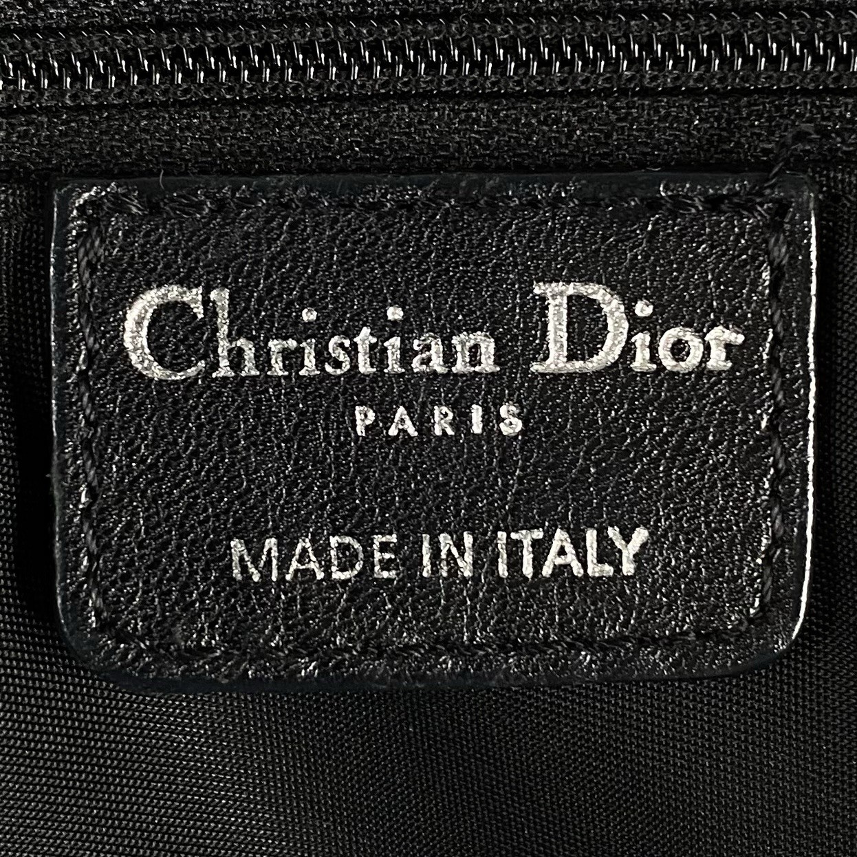 Christian Dior Lovely Trotter Tote Handbag Canvas Nylon Logo hardware Vintage