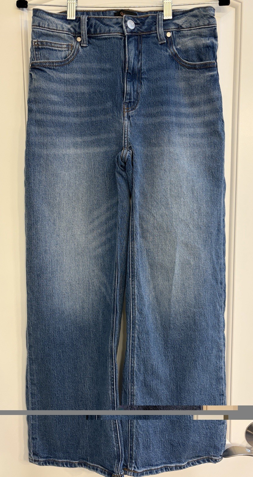 Quince Women’s Luna Relaxed Straight Jeans Atlantic Blue Wash