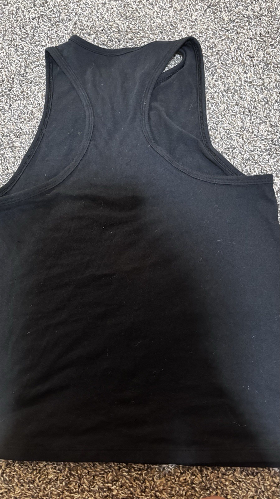 Under Armour HeatGear Men’s Black Loose Sleeveless Crew Neck Tank Top Size S