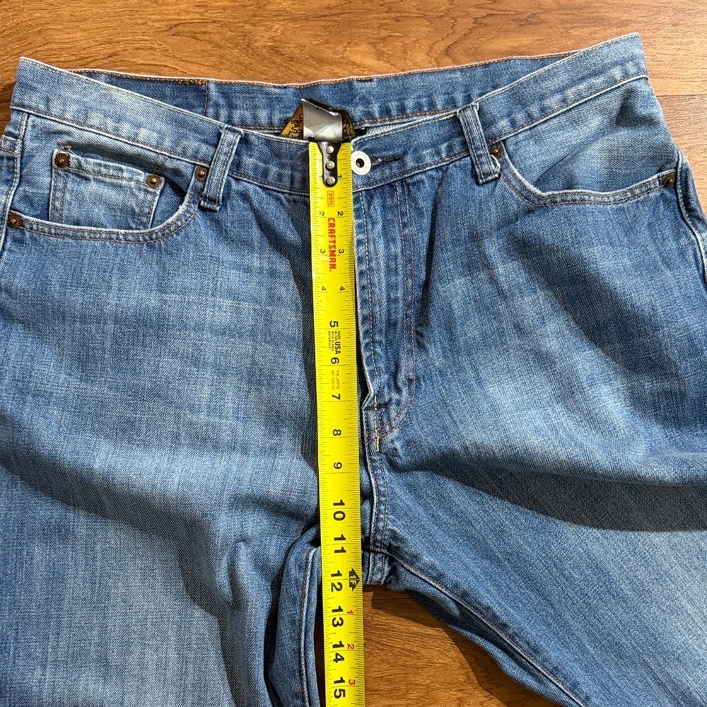 Lucky Brand Gunther 101 Bootcut Regular Men Sz 36 Zip Blue Denim Jeans
