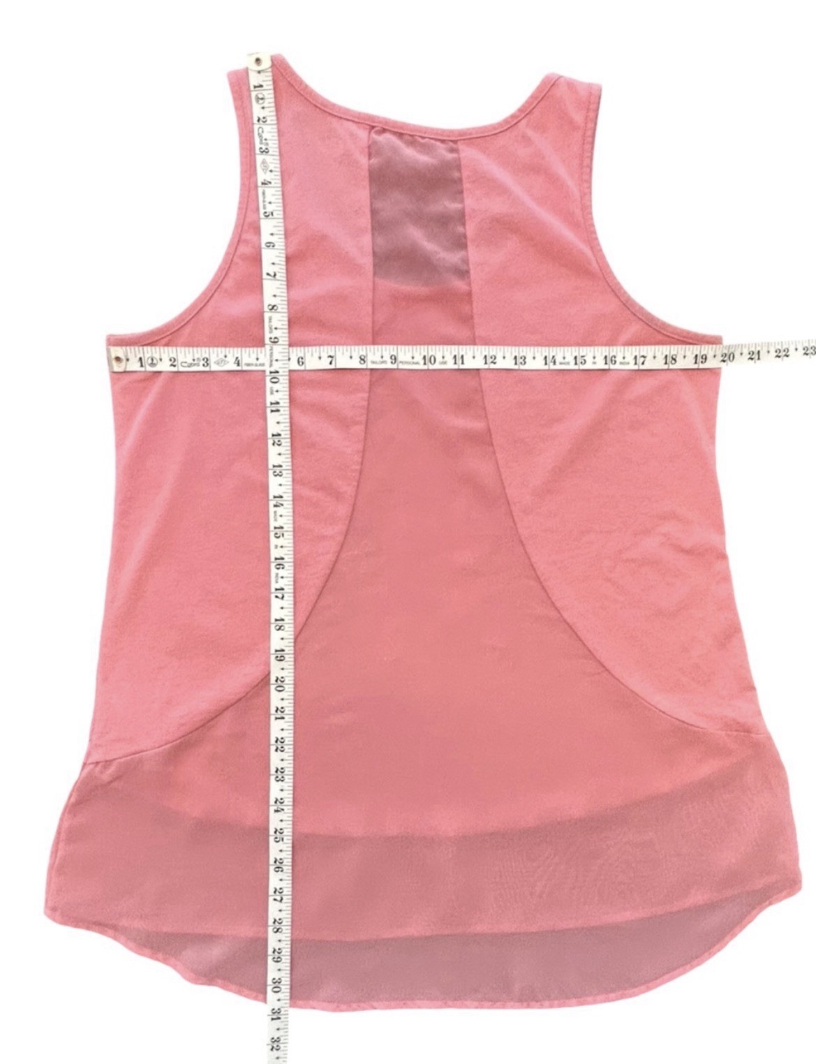 Disney Animators’ Coll. Lilo & Scrump Pink Tank Top sheer hem & back flowy XL