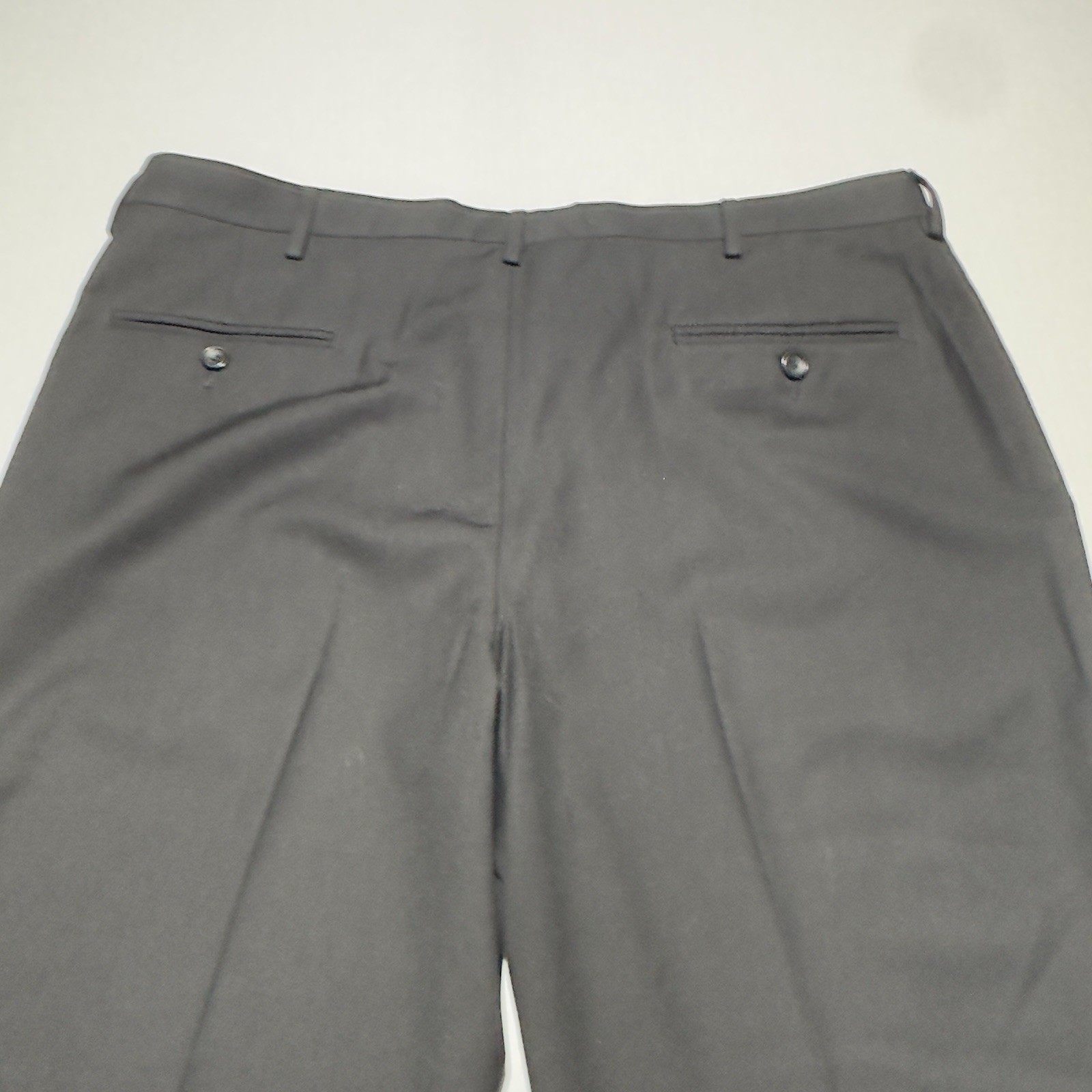 Kenneth Cole Reaction Men’s Dress Pants Size 40×30 W40 L30 Black WPL 386 NWT
