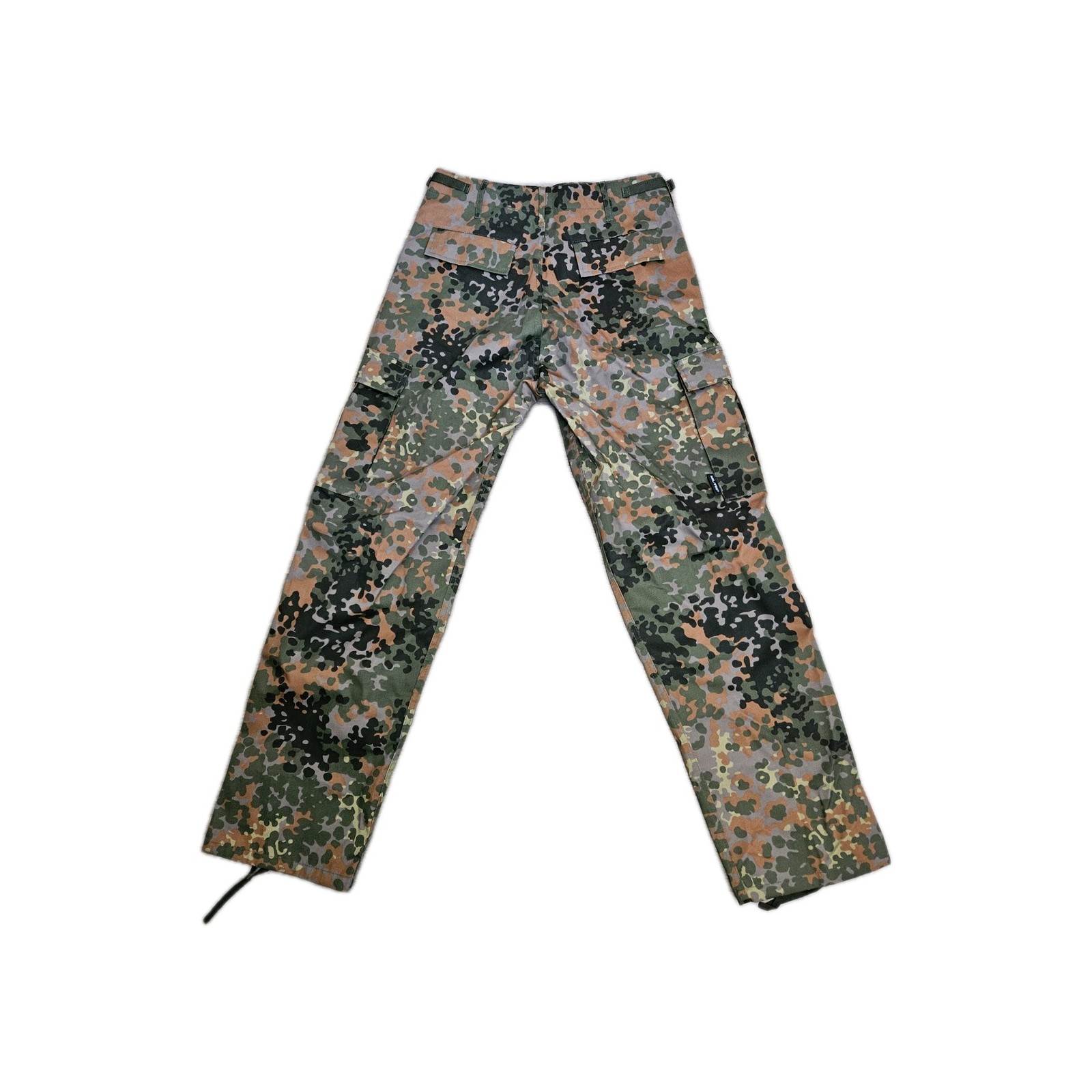 Mil-Tec Camouflage Flecktarn Cargo Pants Size S 32×31 Tactical Military Army