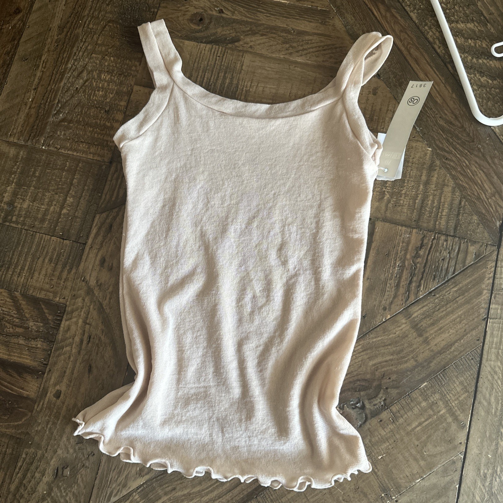 NWT OnGossamer Womens One Size Fits All Sheer Champagne Heavenly Stretch Tank