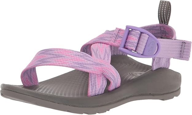 Chaco Z1 Ecotread Kids Sandal Adjustable Strap Purple Rose Size 12 Big Kid
