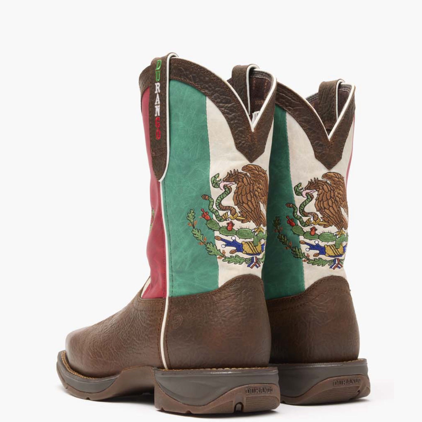 Rebel by Durango® Steel Toe Mexico Flag Western Boot