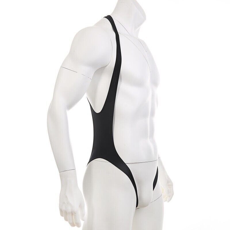 Hot Mens Bodysuit Leotard Jockstrap Jumpsuit Underwear Sexy Wrestling Singlet