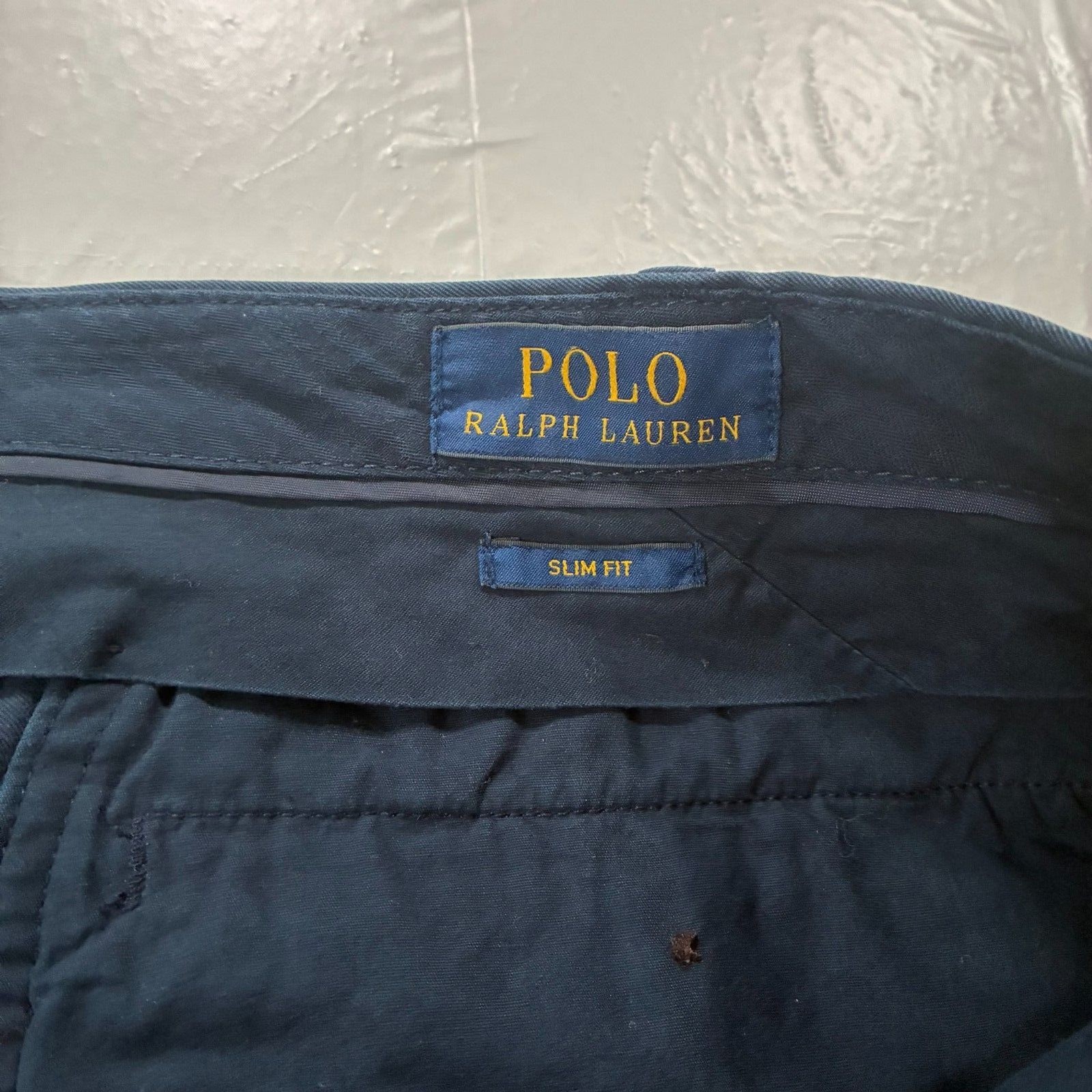 Polo Ralph Lauren Slim Fit Chino Pants Men’s 40×30 Aviator Navy Blue New
