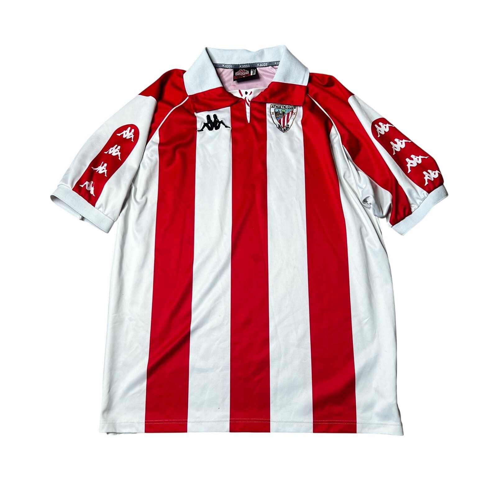 Vintage 90s Kappa Atheltic Club Bilbao 1995 1997 Jersey XL