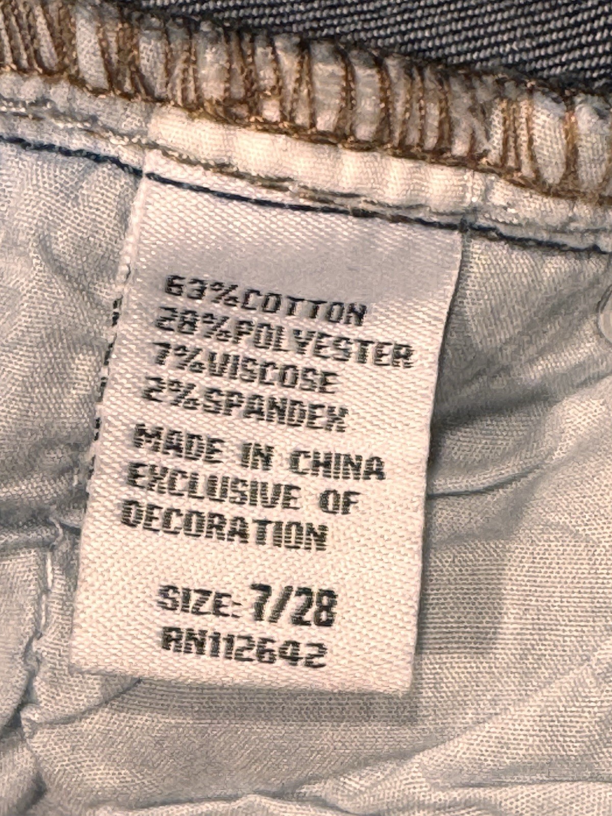NWT Blue Savvy Women Dark Denim Jeans Sz 7/28 Distressed Flare Stretch Mid Rise