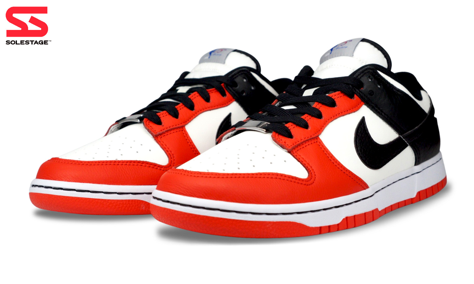 Nike Dunk Low EMB x NBA 75th Anniversary Chicago (DD3363-100) Men’s Size 8-13