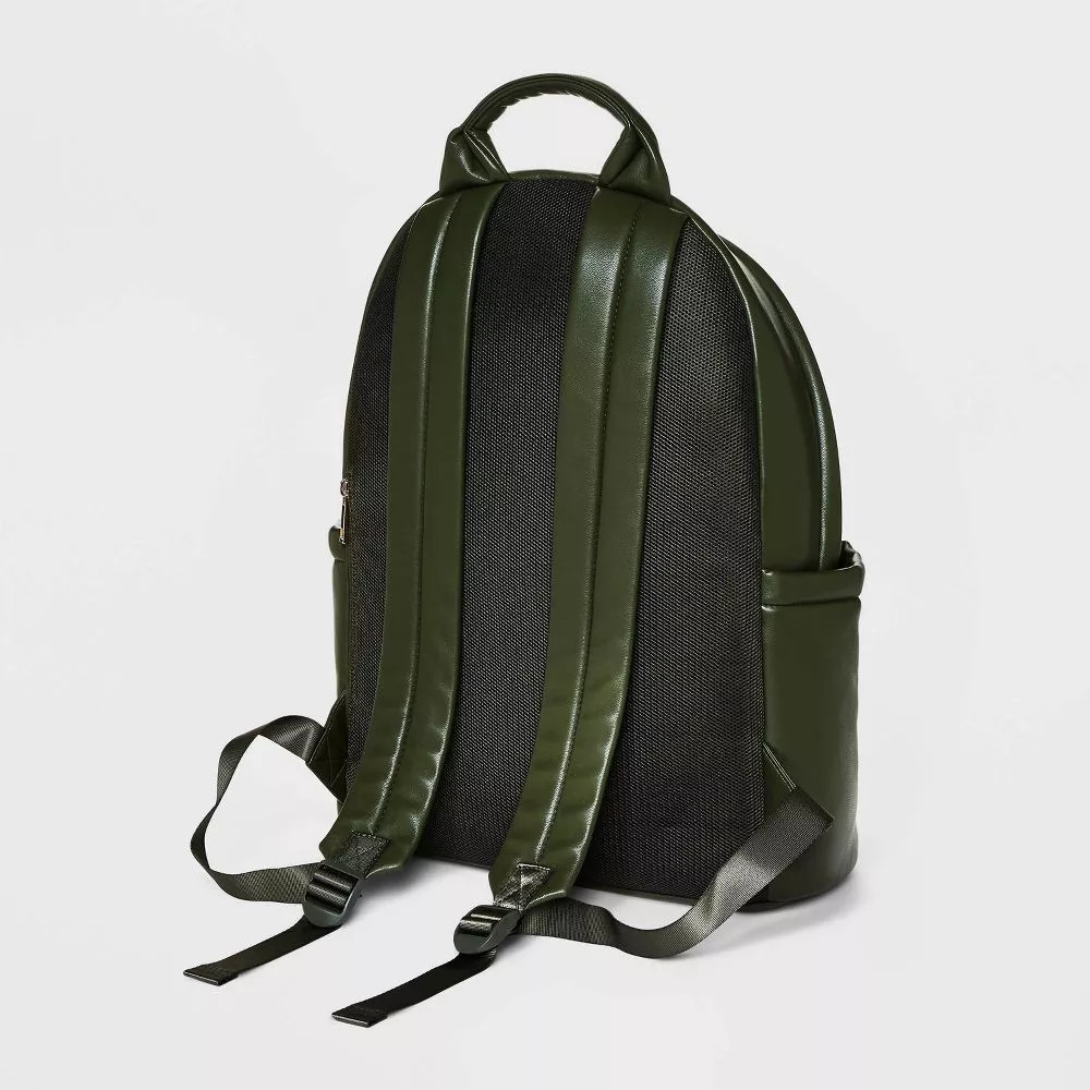 A New Day 18.5″ Puff Dome Backpack with Laptop Sleeve – Green